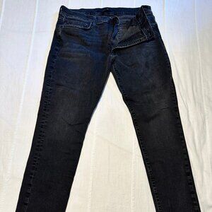 Joe's Silverton Slim Flit Stretch Jeans - Black - Size 36